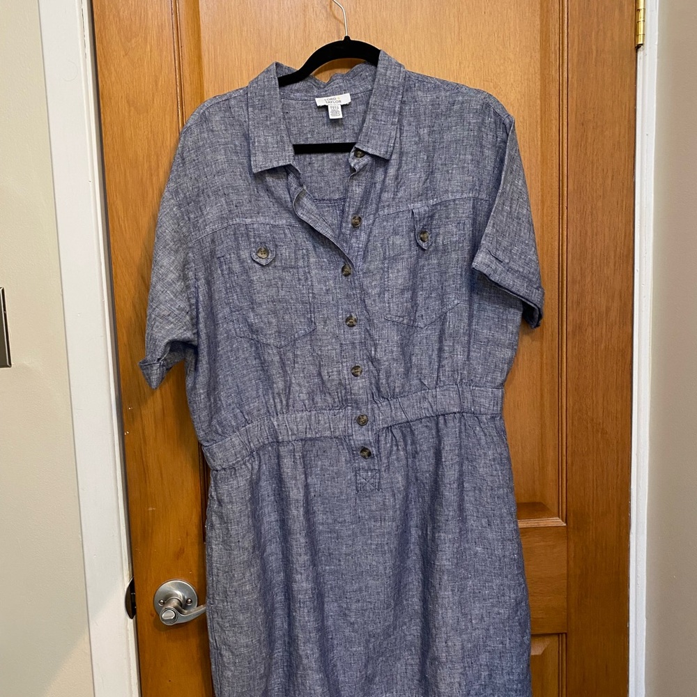 Linen Dress - Lord and Taylor